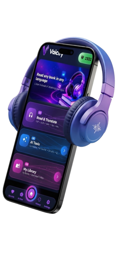 VoicifyBook listening experience